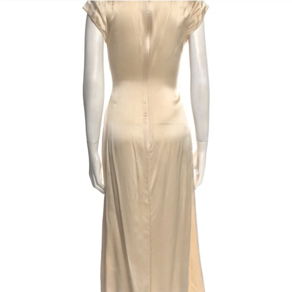 Reformation Kaye Dress Ivory - Picture 3 of 6